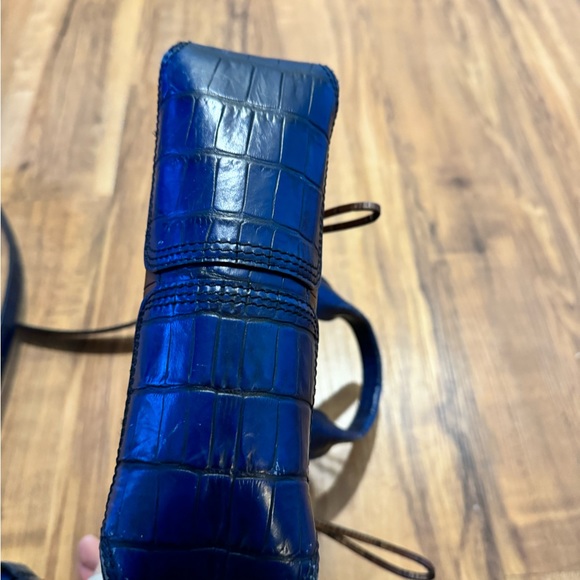 3.1 Phillip Lim black, brown and blue crossbody, EUC - Picture 6 of 6